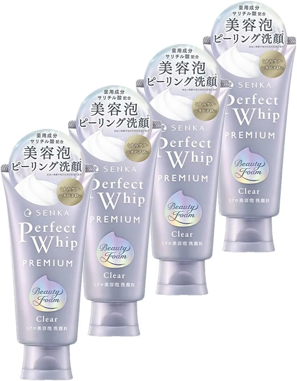 Гель для умывания Senka — Premium Perfect Whip Clear Daily Peeling, x, 120 г