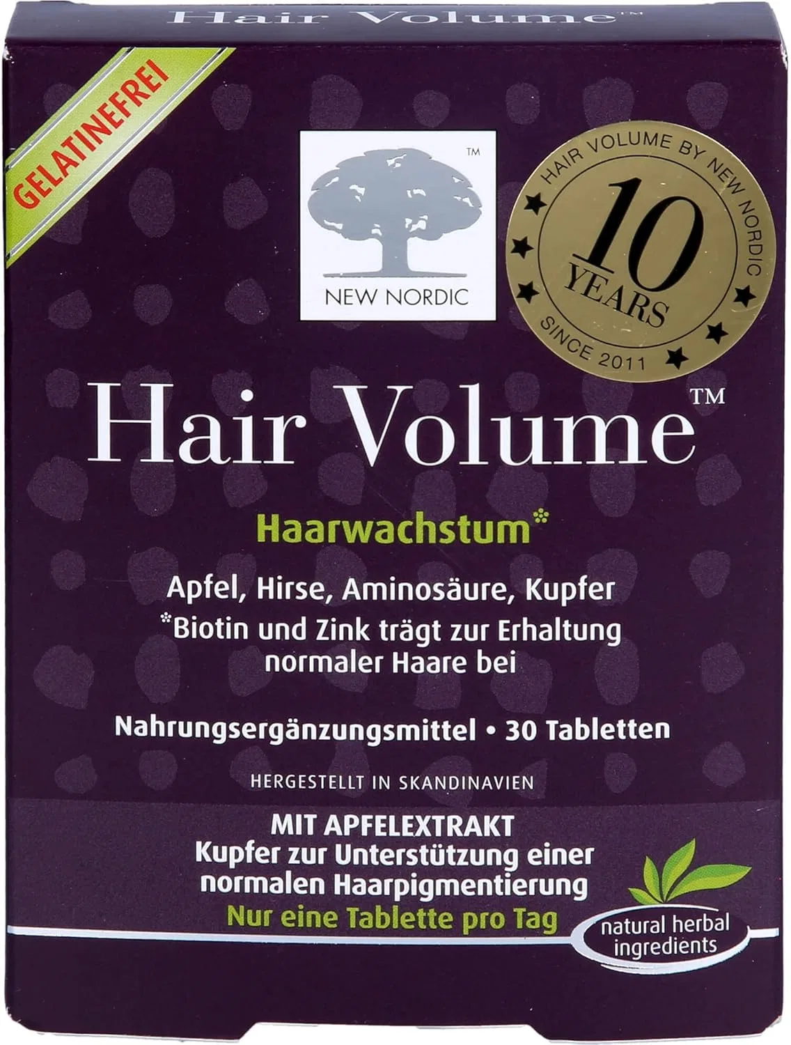 Биологически активная добавка Hair Volume от New Nordic, 30 шт. New Nordic Ltd