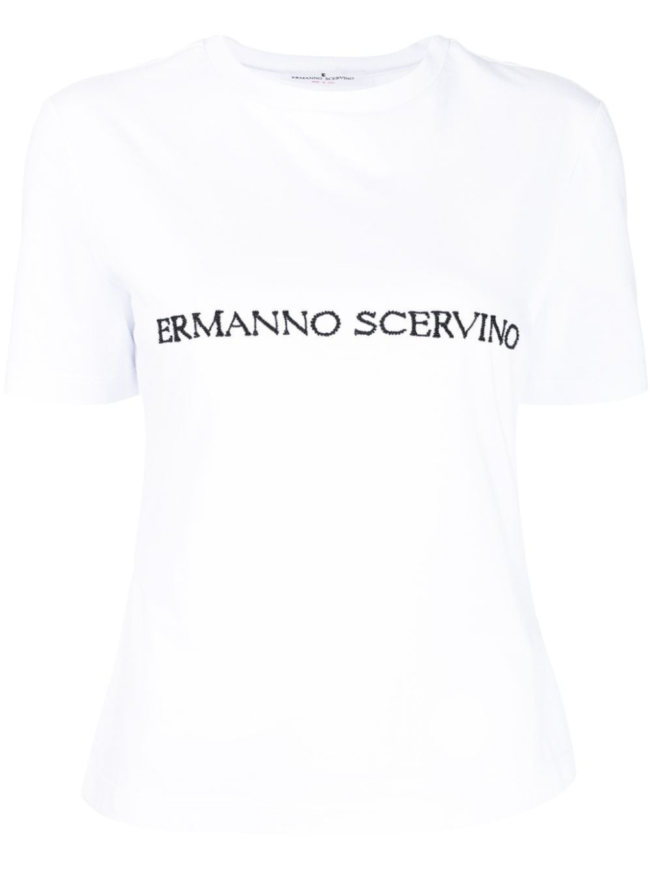 

Ermanno Scervino футболка с логотипом, белый