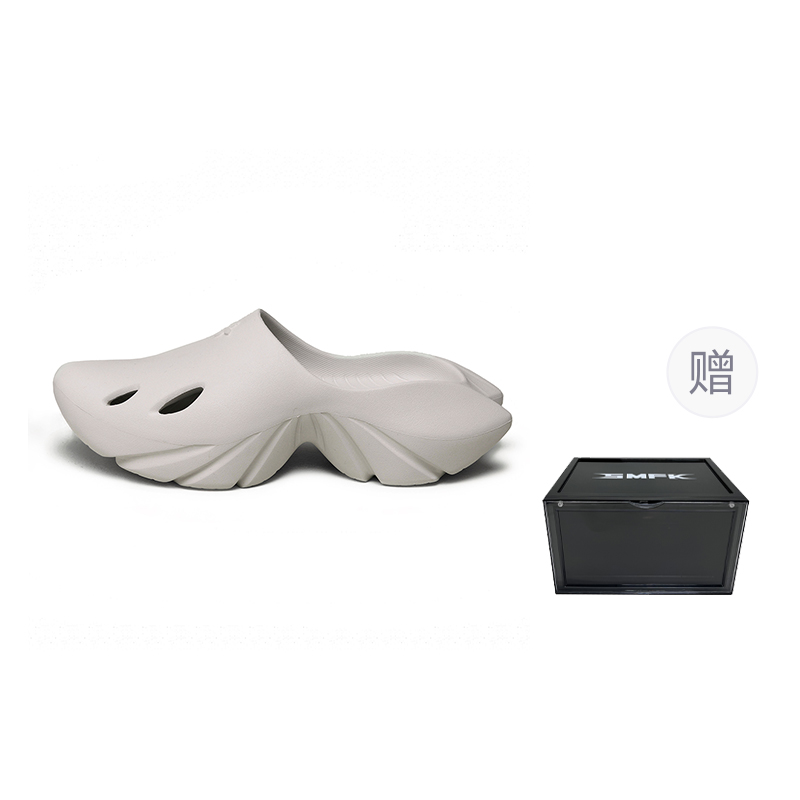 SMFK EVA тихие закрытые тапочки для женщин Snow Mountain White с магнитной коробкой для хранения, цвет Snow Mountain White-Comes with Magnetic Storage Box