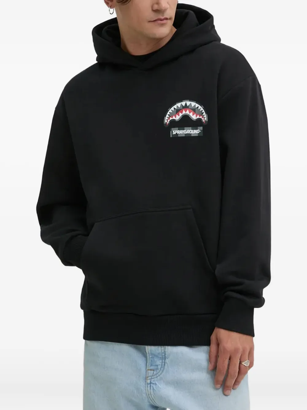 

Худи с графическим рисунком и логотипом Sprayground, черный