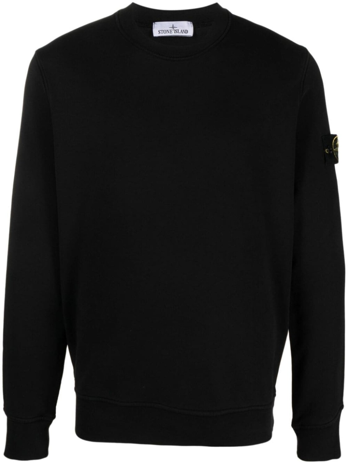 

Stone Island толстовка с нашивкой Compass, черный