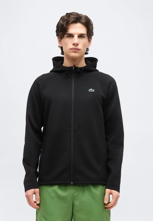 

Куртка с капюшоном, классическая толстовка на молнии Lacoste Sport, Black, Черный, Куртка с капюшоном, классическая толстовка на молнии Lacoste Sport, Black