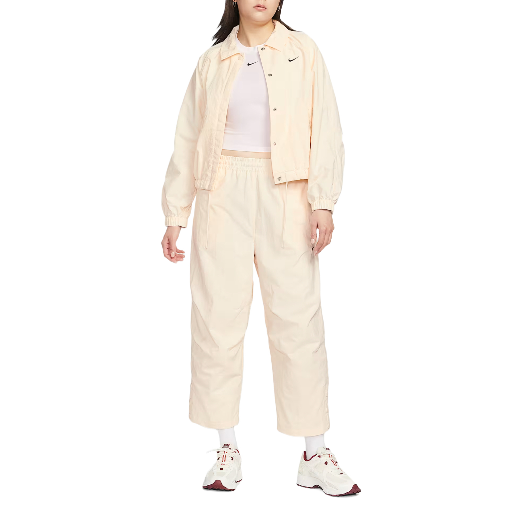 Спортивные повседневные брюки Women's Nike, розовый белый/черный — фото 3