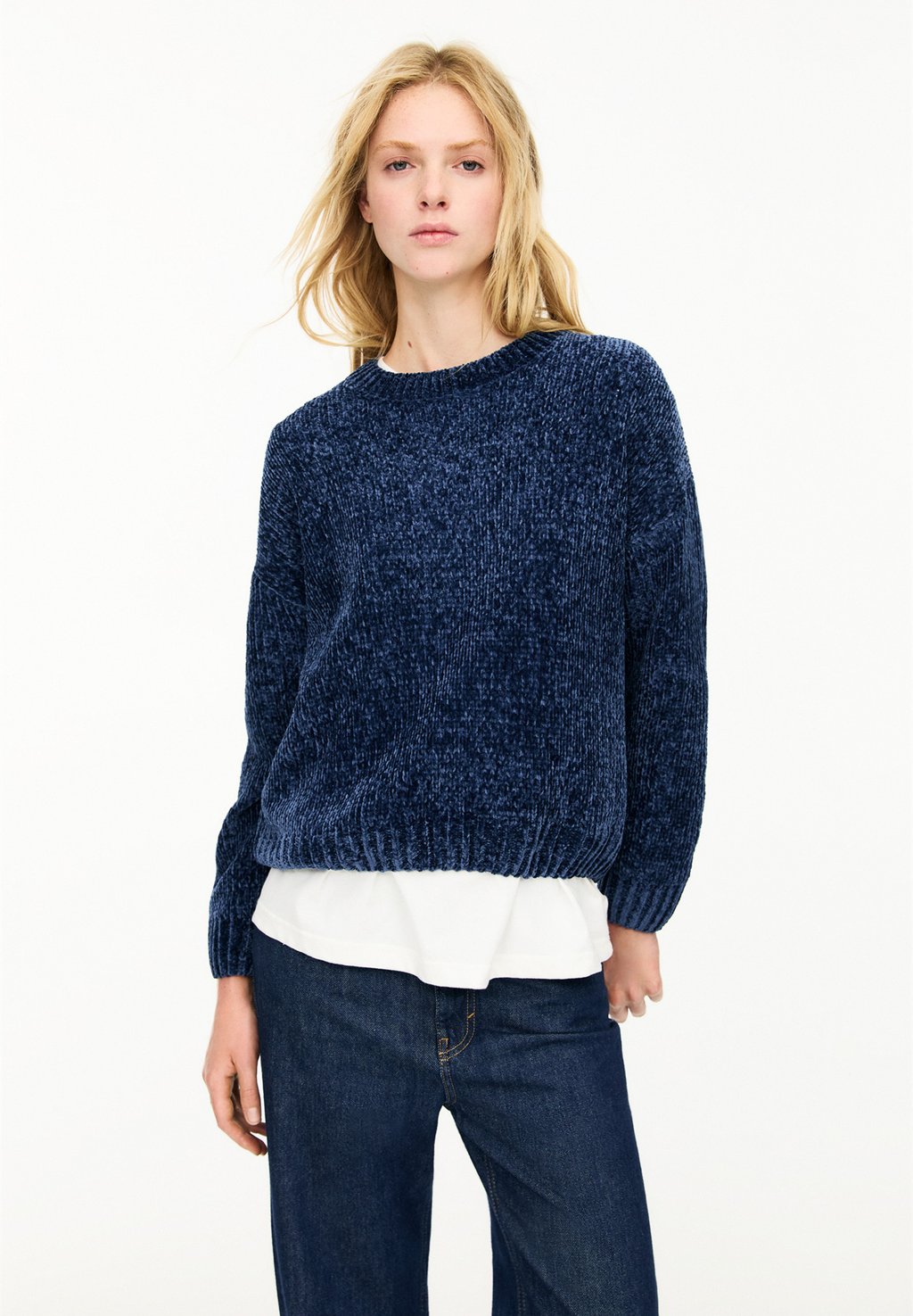 

Джемпер PULL&BEAR, синий