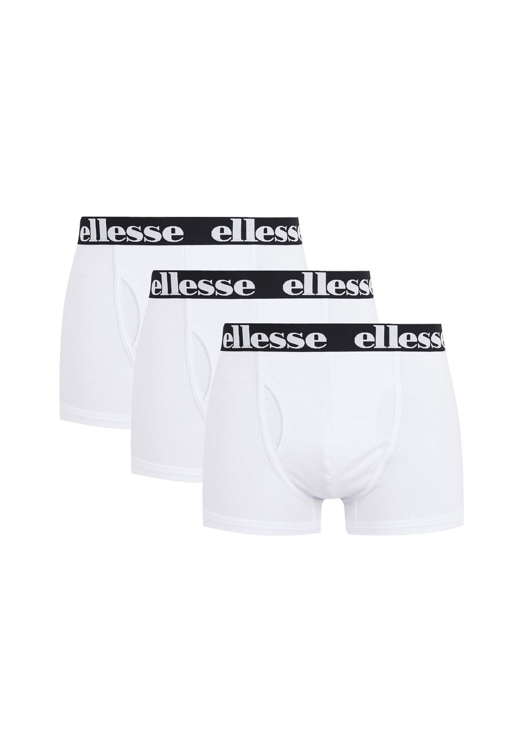 

Мужские боксеры HALI, 3 шт. - модные плавки, логотип, хлопок стрейч ellesse
