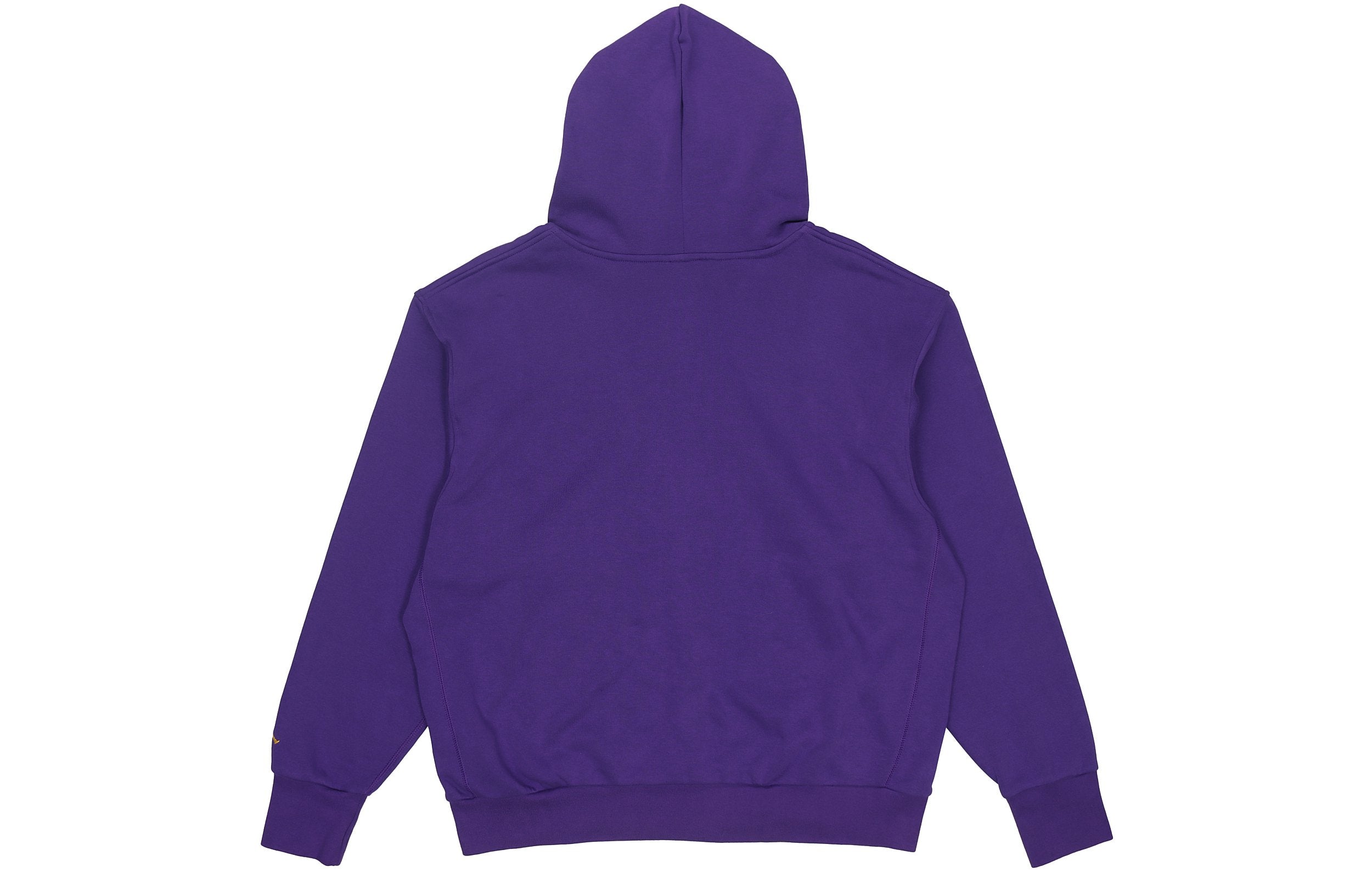 Худи Men's Jordan NBA Los Angeles Lakers Long Sleeves Hooded Zipper Cardigan Fleece Jacket Purple DB1880-504 — фото 2