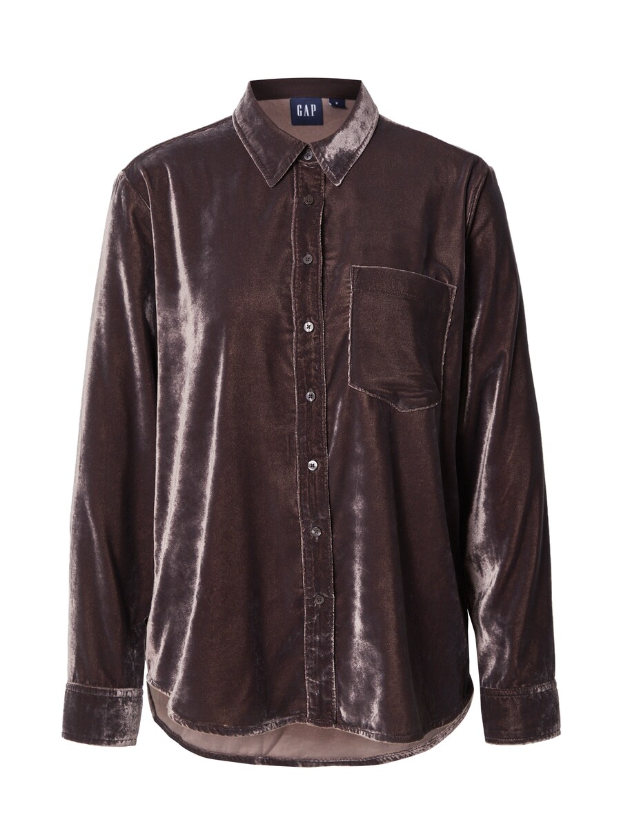 

Блузка GAP VELVET, коричневый