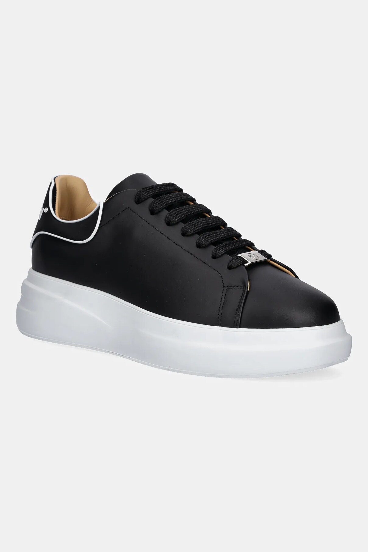 

Кожаные кеды Lo-Top Philipp Plein, черный