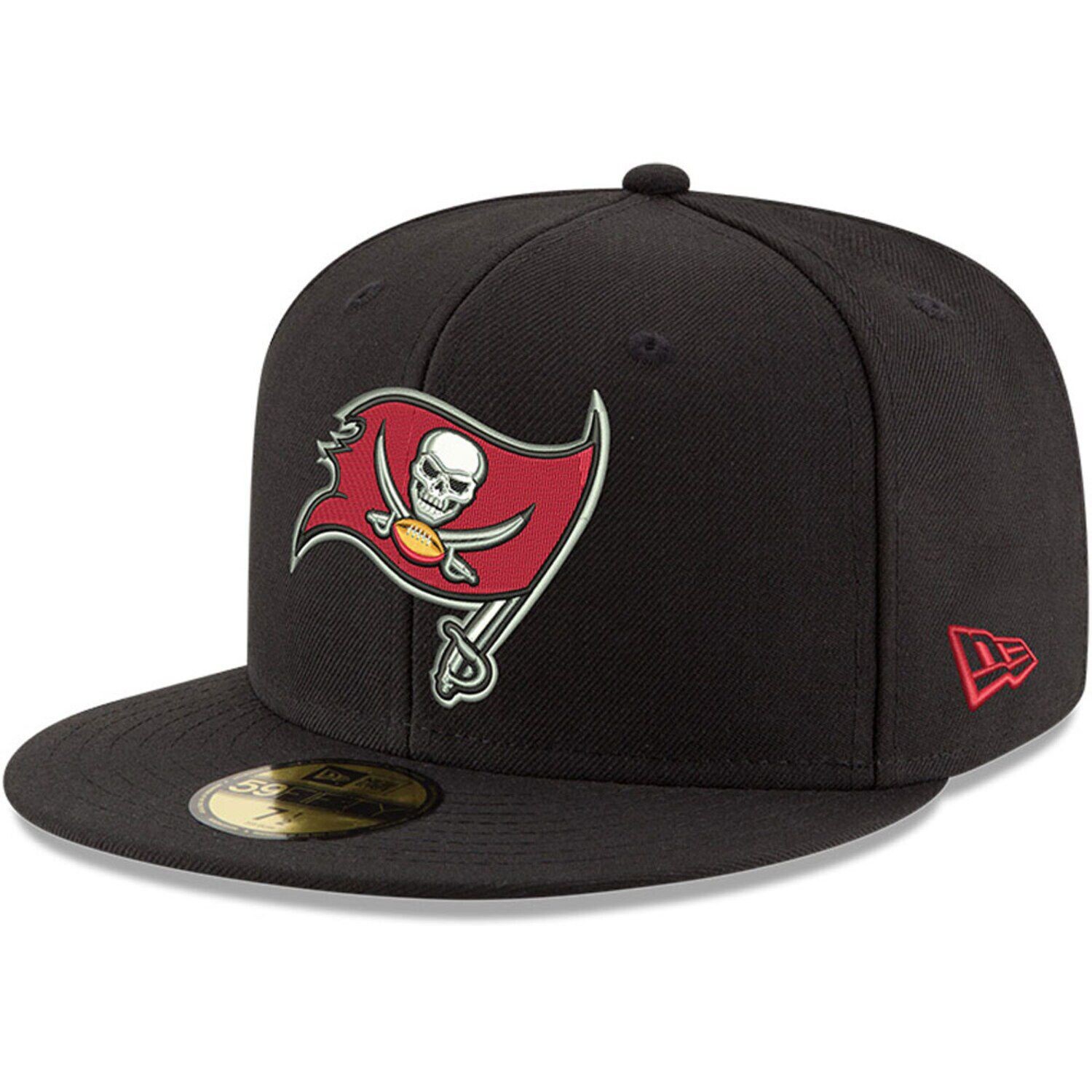 

Мужская приталенная кепка New Era Black Tampa Bay Buccaneers Omaha Primary Logo 59FIFTY