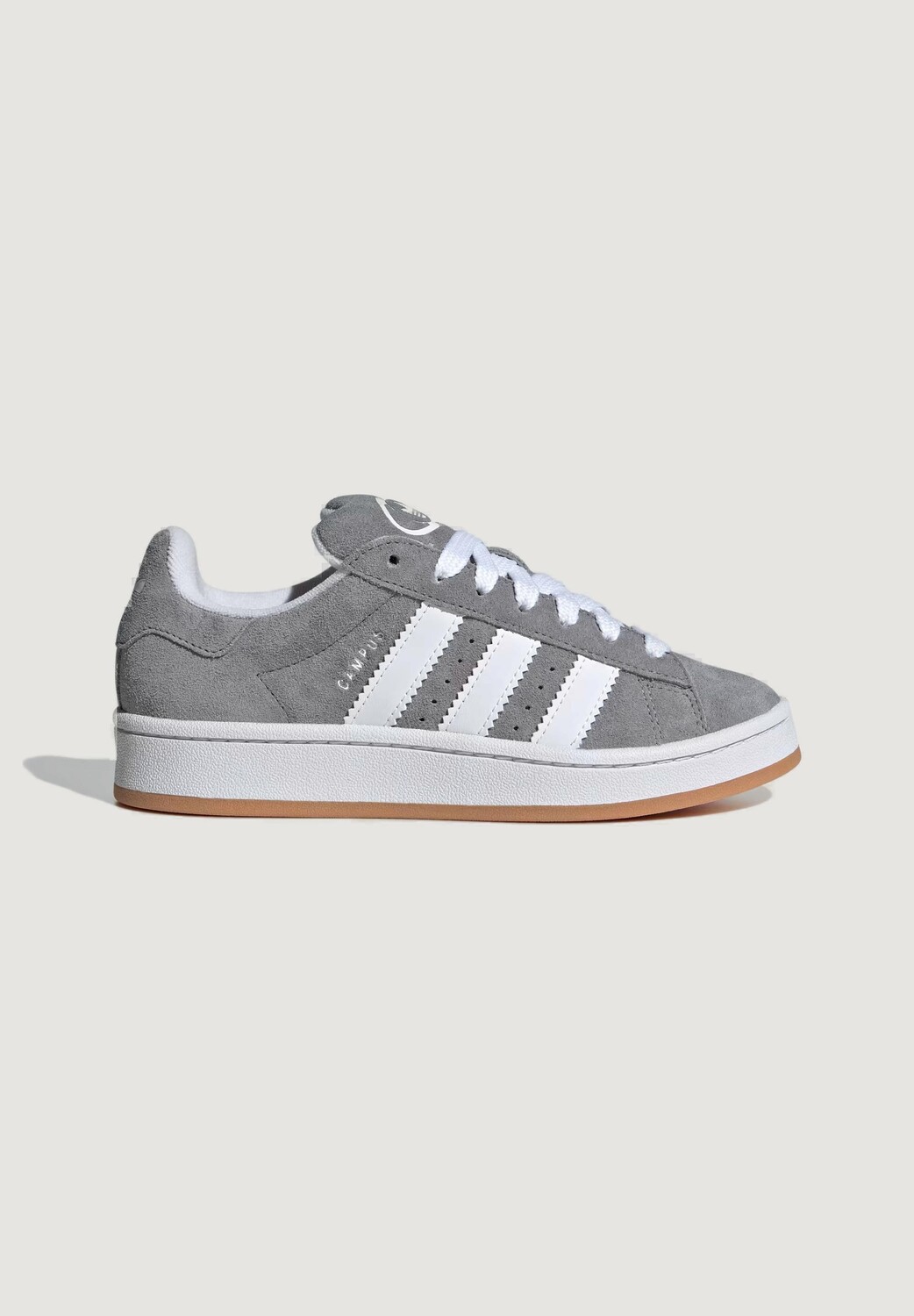 Кроссовки Adidas Campus на толстой подошве, серый