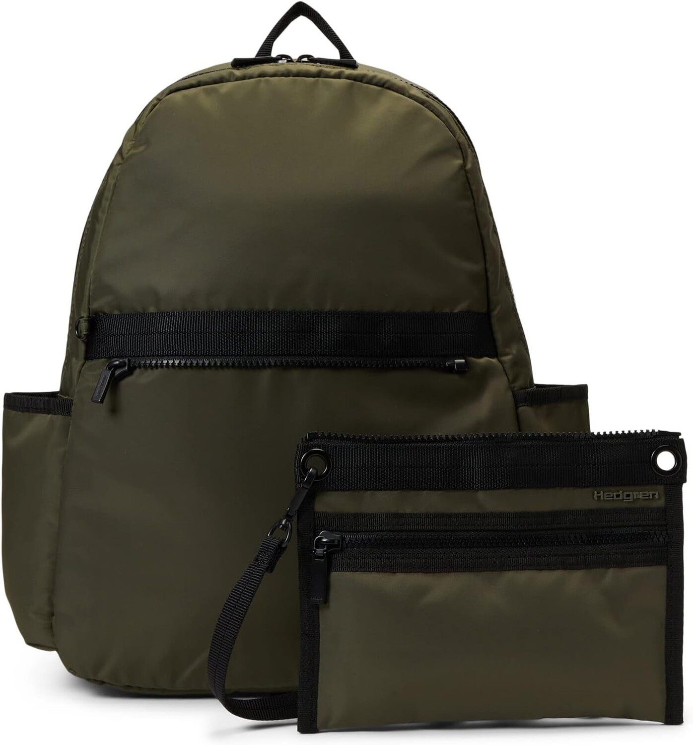 

Рюкзак Hedgren Cibola - Sustainably Made 2-in-1 Backpack, цвет Olive Night