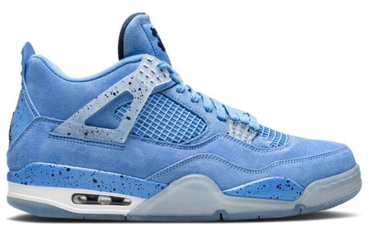 Кроссовки Jordan Air Jordan 4 Vintage Basketball, синий/белый — фото 2