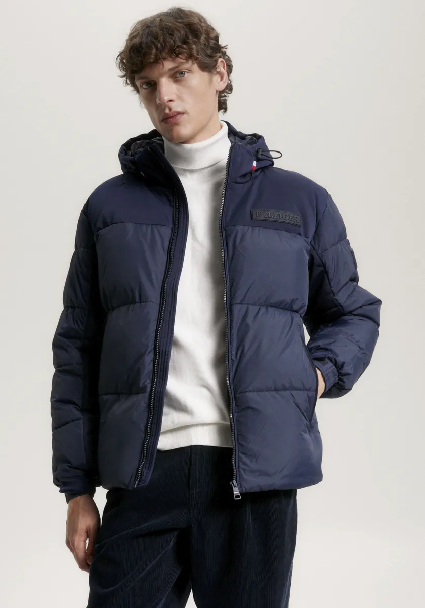 

Стеганая куртка Tommy Hilfiger "NEW YORK HOODED JACKET", с капюшоном, цвет Desert Sky