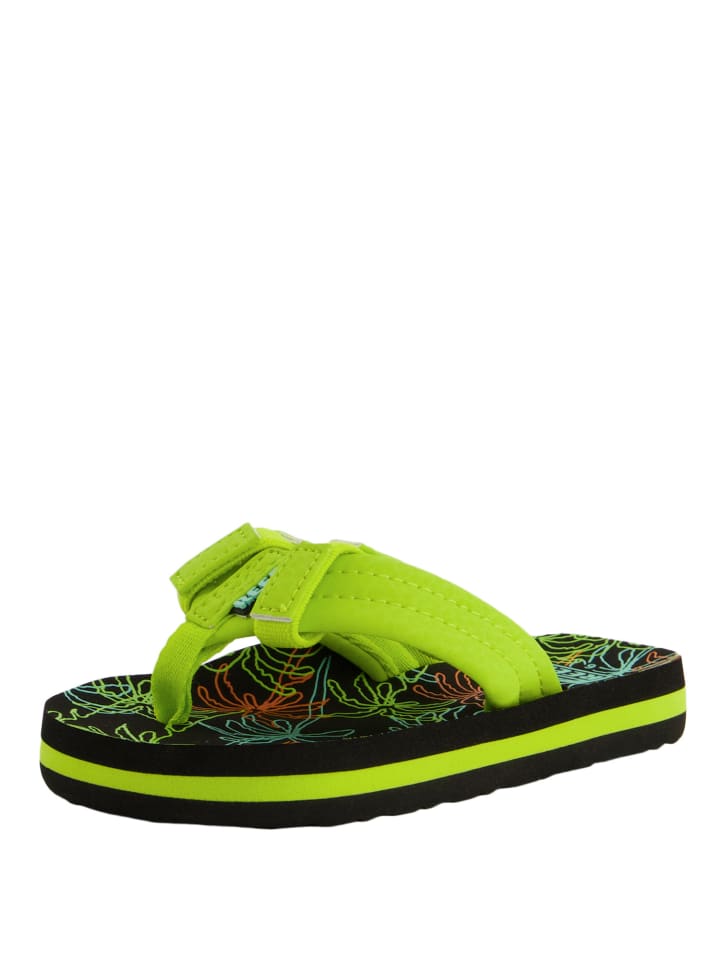 

Шлепанцы Reef, цвет neon palm