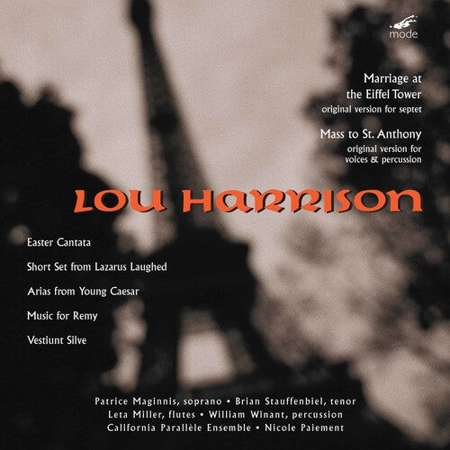 

CD диск Harrison / Maginnis / Stauffenbiel / Paiement: Mass to St Anthony