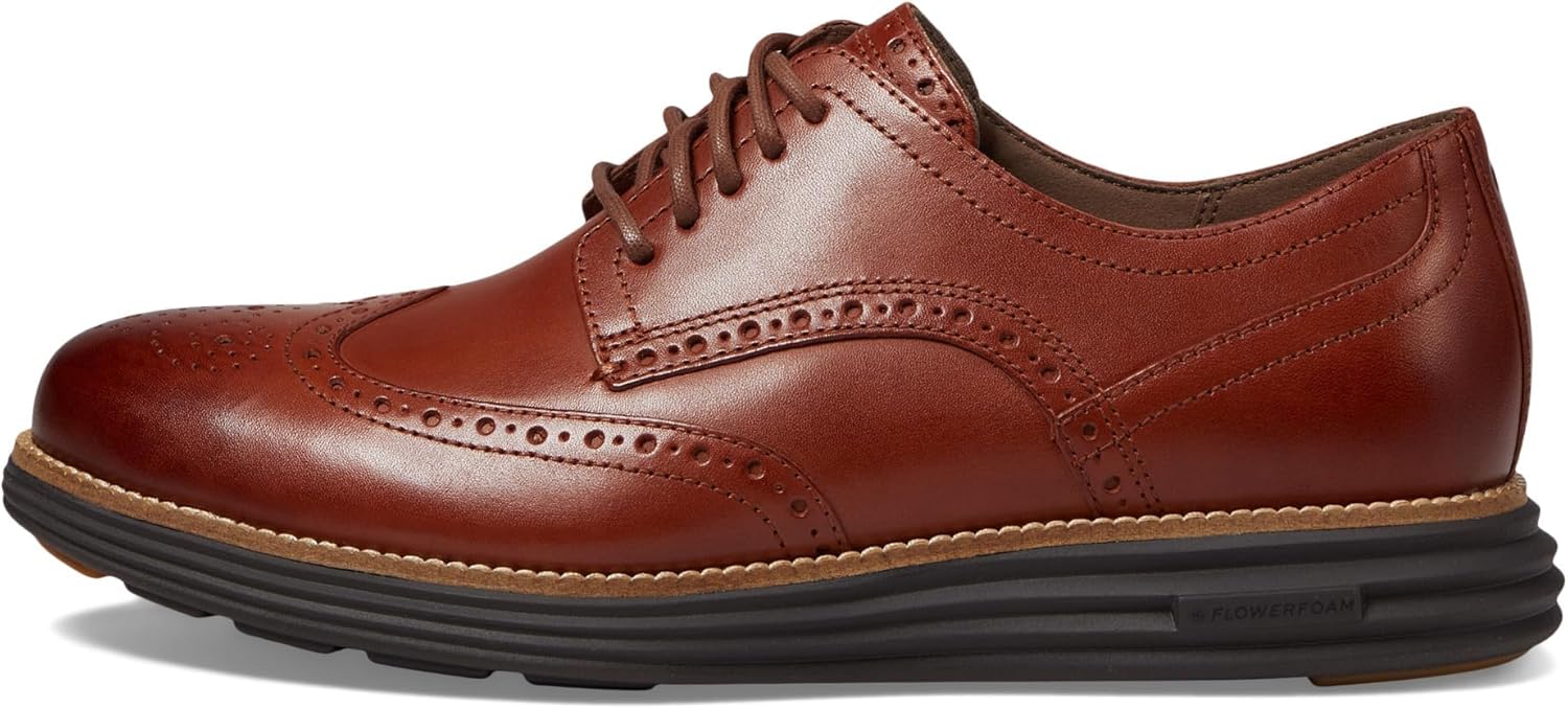 Мужские оксфорды Cole Haan OriginalGrand Remastered с крыльями, Woodbury Leather/Java — фото 4