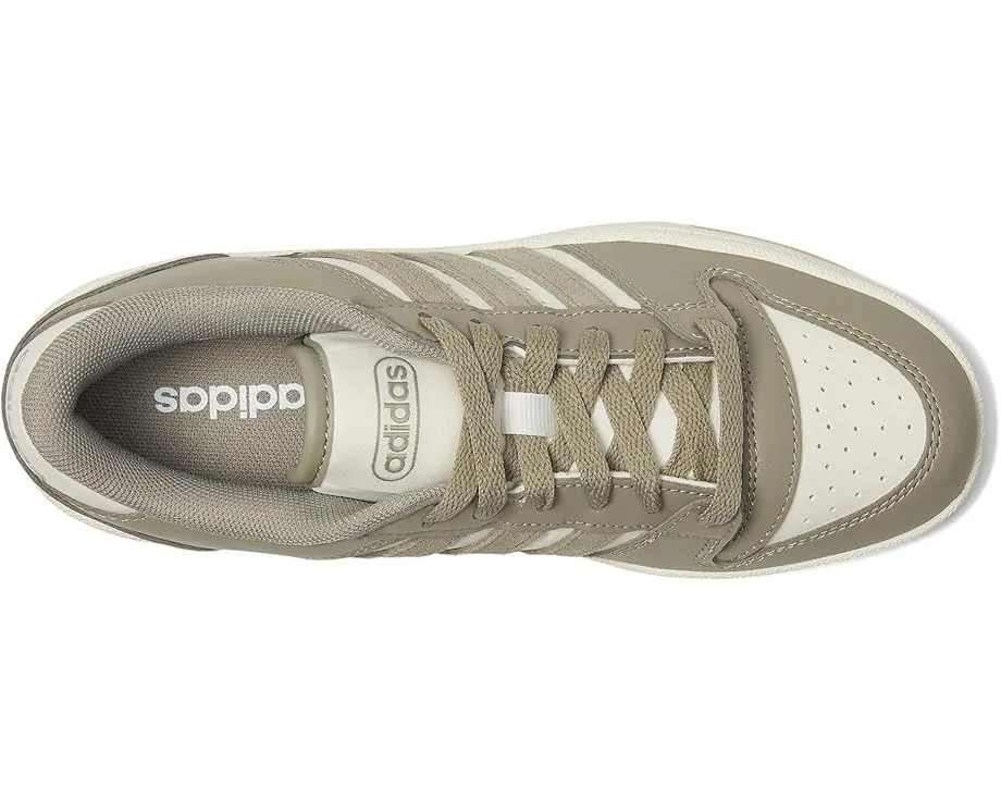 Кроссовки Adidas Kids Turnaround Basketball Shoes (Big Kid), Silver Pebble/Silver Pebble/Cloud White — фото 2