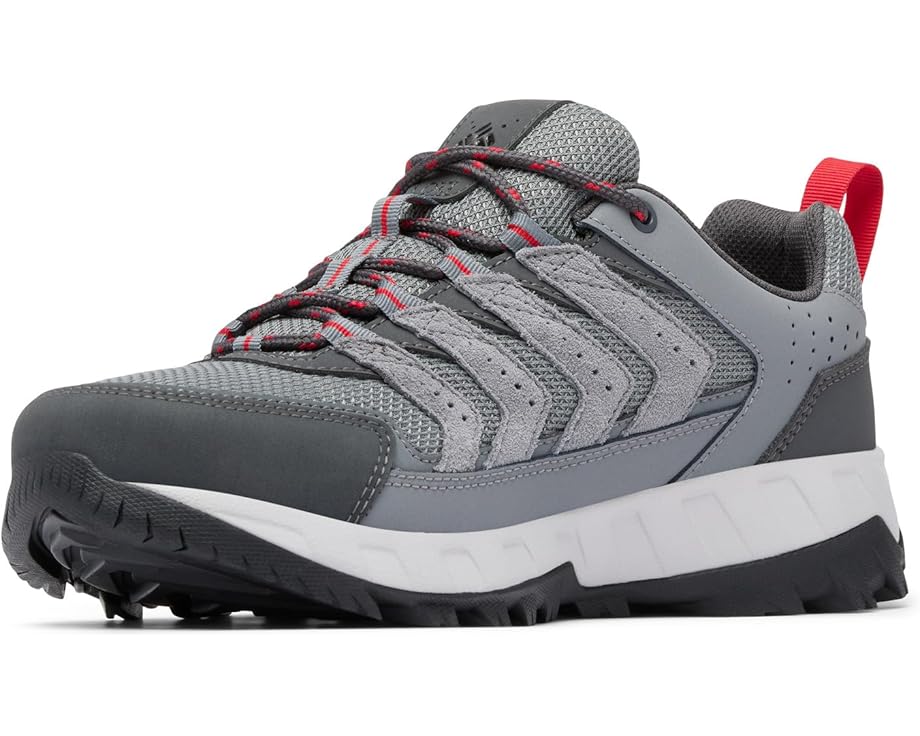 

Походная обувь Columbia Strata Trail Low, цвет TI Grey Steel/Mountain Red