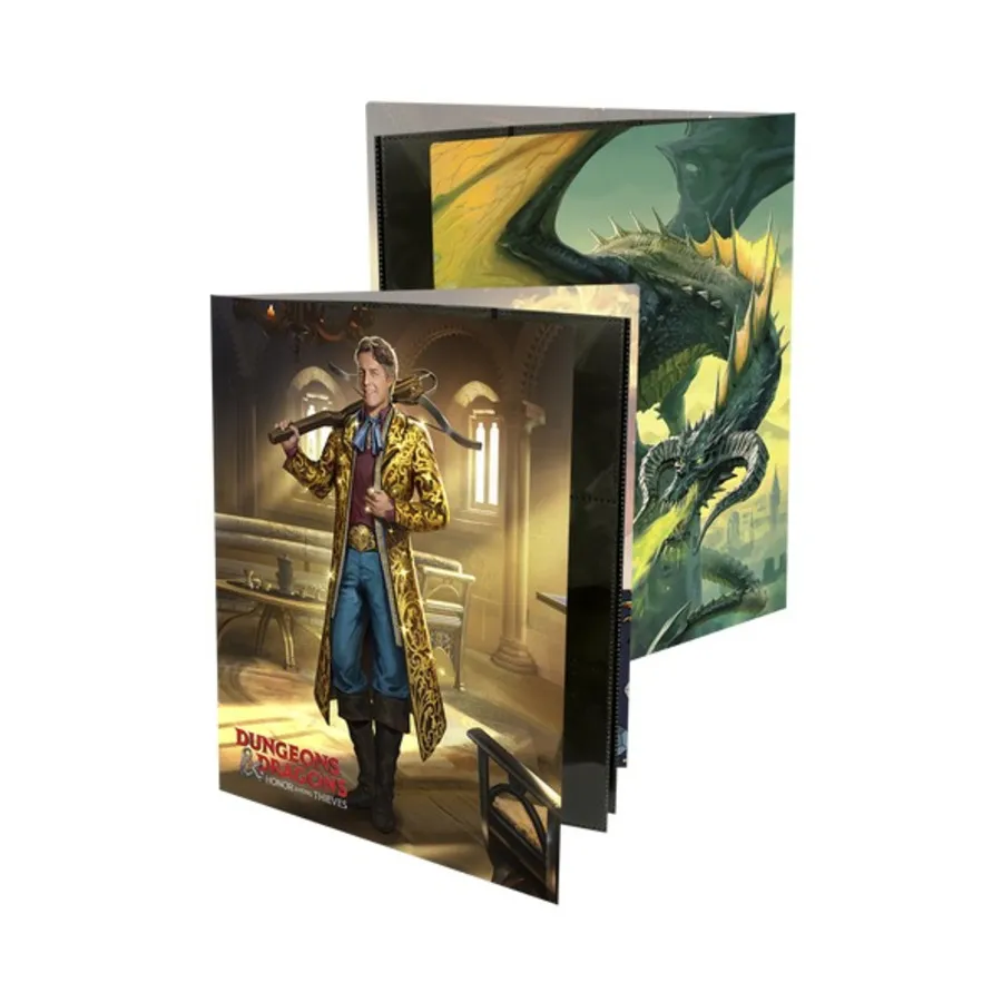 

Фолио с персонажами и наклейками — «Честь среди воров», Хью Грант, Official Dungeons and Dragons Deck Boxes, Sleeves, Journals & Binders