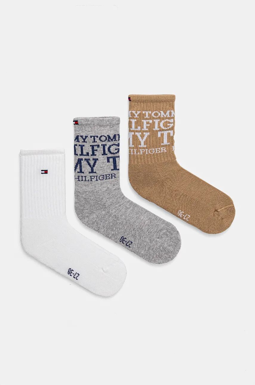 

Детские носки Tommy Hilfiger, 3 пары, коричневый