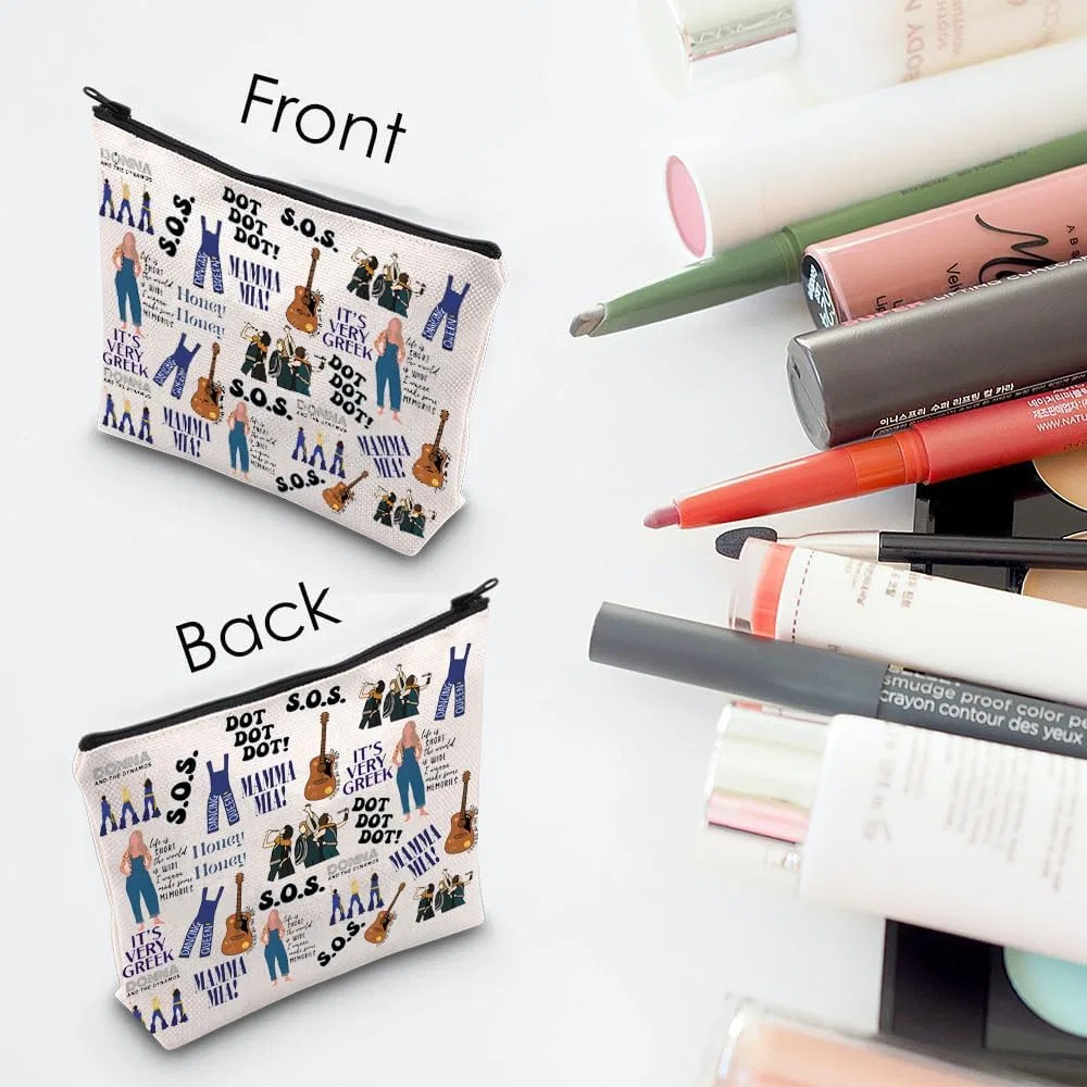 Косметичка «Mamma Musical Fans Gift» для поклонников мюзиклов Generic, Dot Bag — фото 3