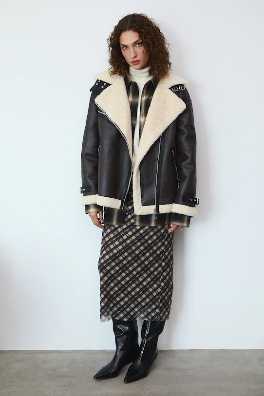 

Байкерская куртка Medicine, коричневый