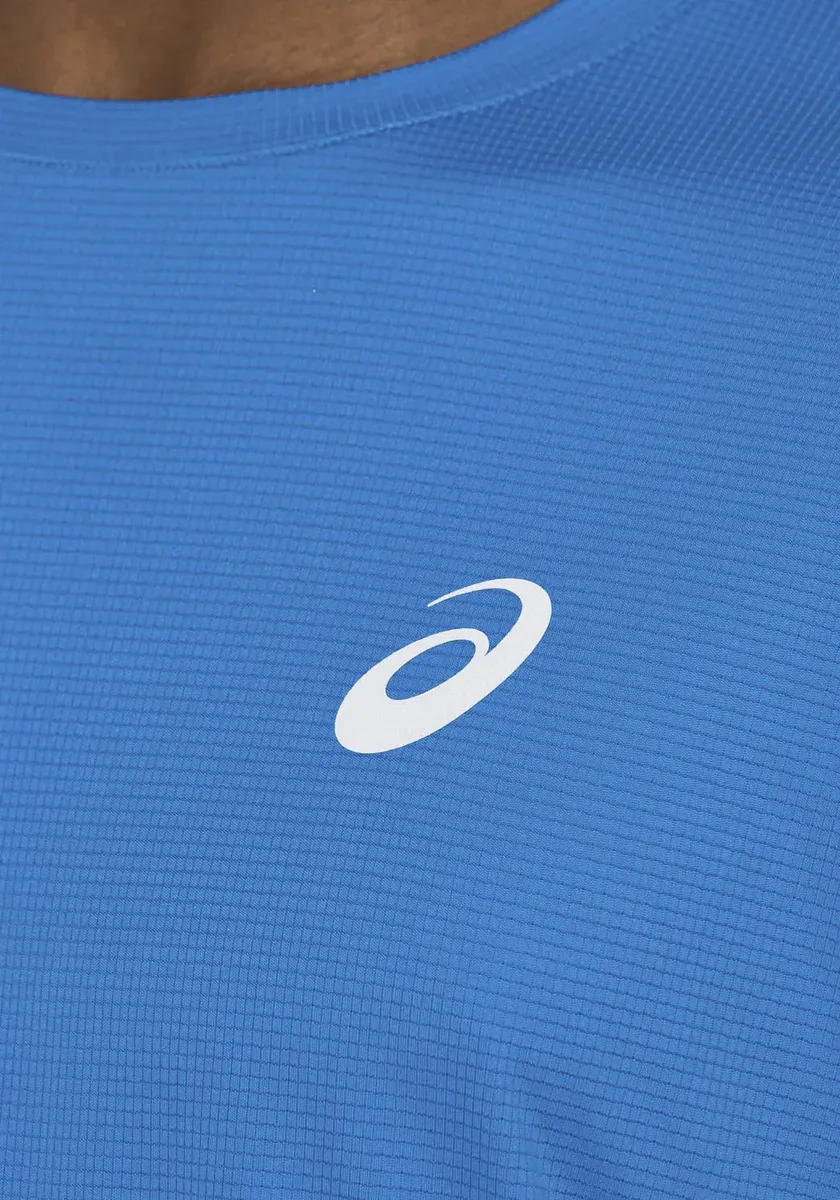 

Футболка для бега Asics "CORE SHORT SLEEVE TOP", синий