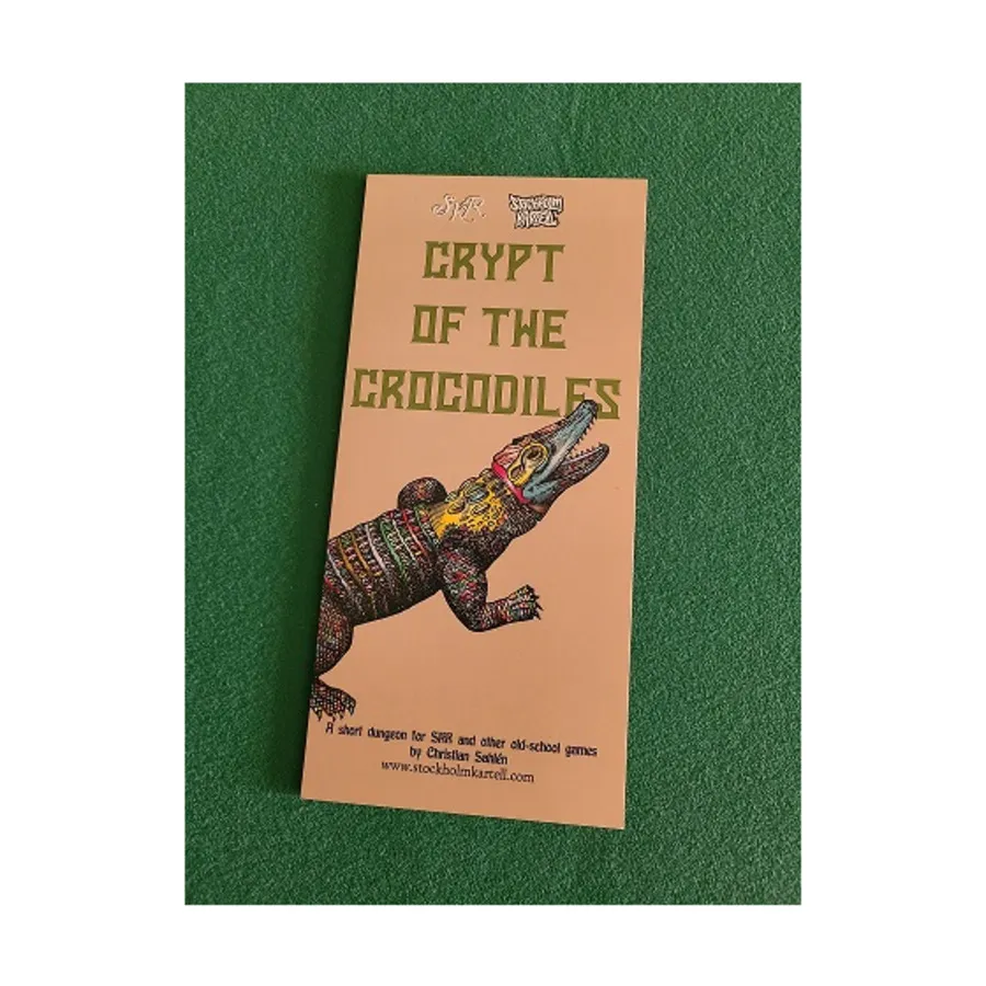 

Crypt of the Crocodiles, Role Playing Games (Stockholm Kartell), мягкая обложка