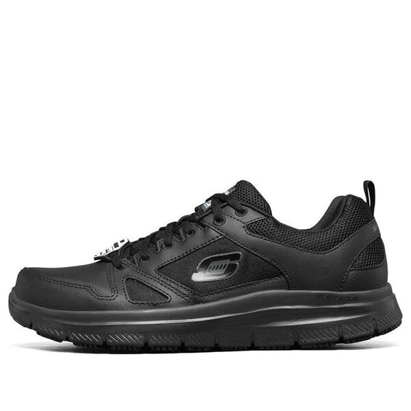

Кроссовки flex-glow low-top black Skechers, черный
