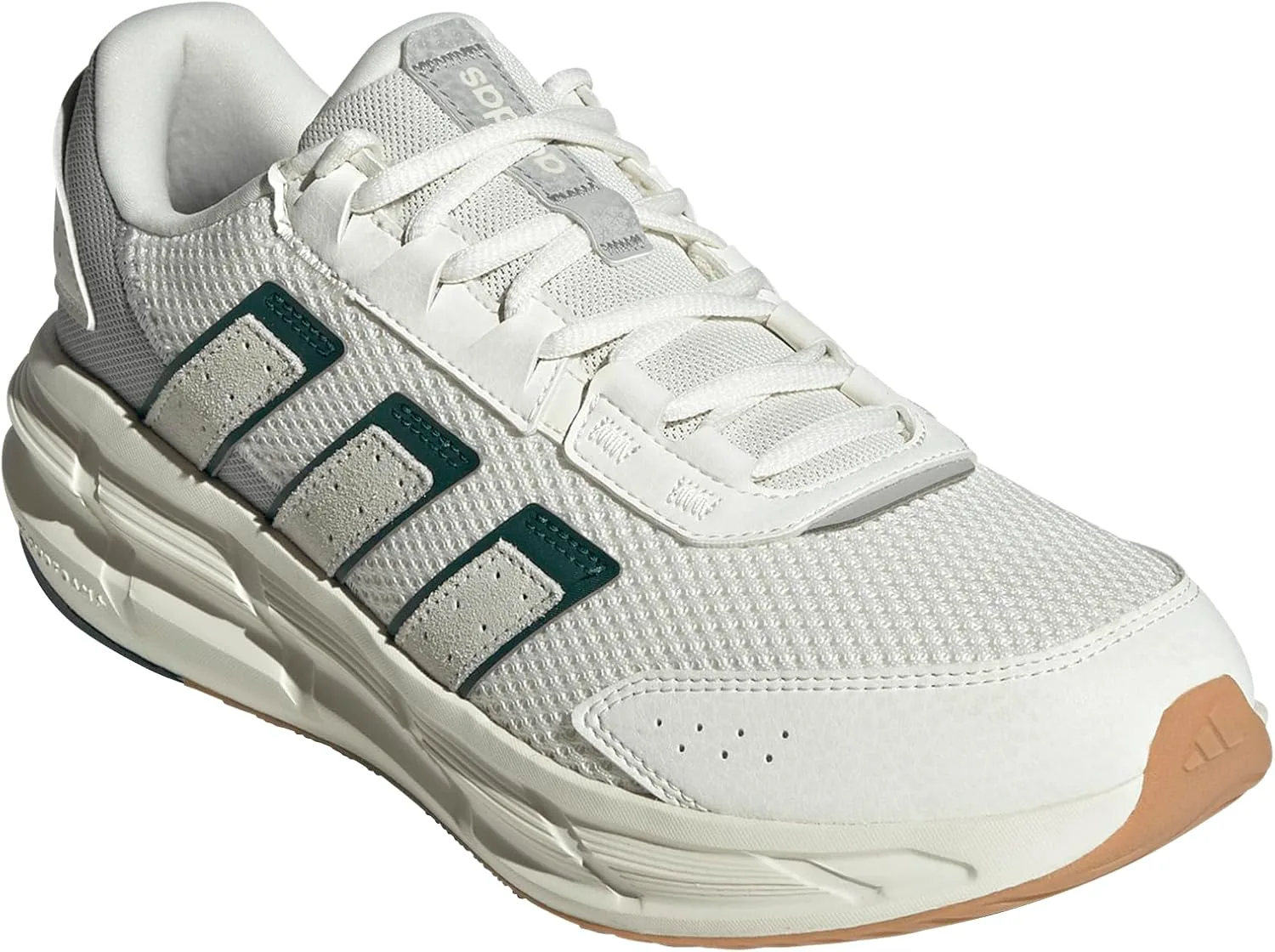 Мужские кроссовки Adidas Astrastar, белый/зеленый/серый — фото 2