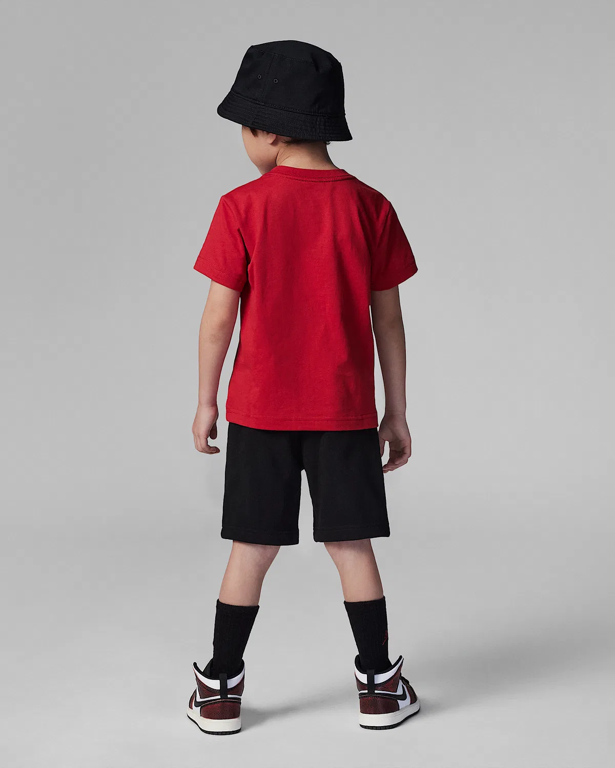 Детский набор из шорт и топа Jumbo Jumpman 2-Piece Shorts Set Jordan, Black — фото 2