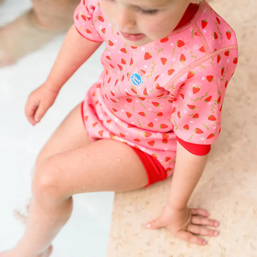 Детский гидрокостюм Happy Nappy Strawberry Field от Splash About — фото 4