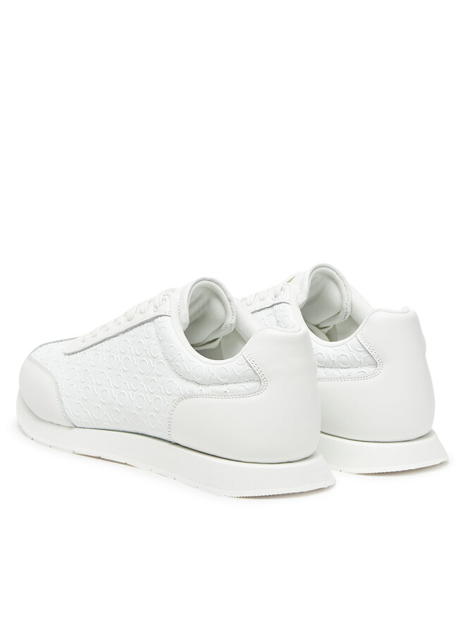 Кроссовки Low Prof Runn Laceup Mono HM0HM01896 Calvin Klein, белый — фото 3