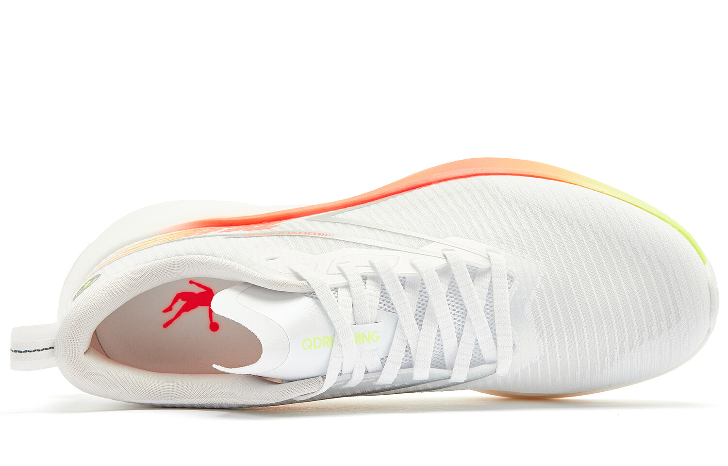 Кроссовки Rapid 2.0 мужские низкие  White Flying Shadow Orange Qiaodan — фото 4