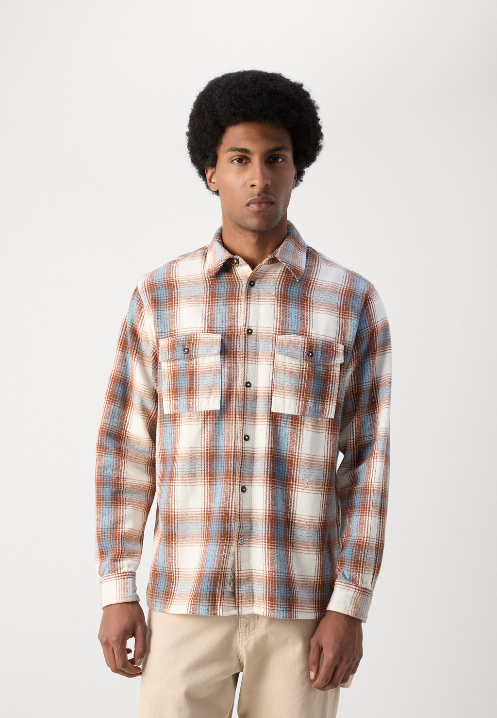 

Рубашка CHECK SHIRT Scotch & Soda, песочный