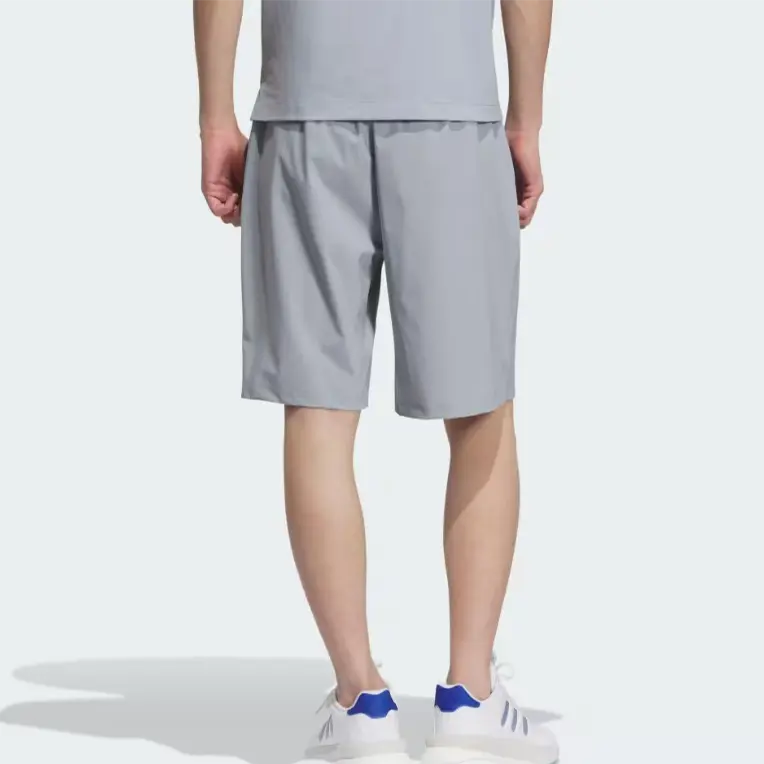 Повседневные шорты мужские silver Adidas, серебряный серый — фото 3