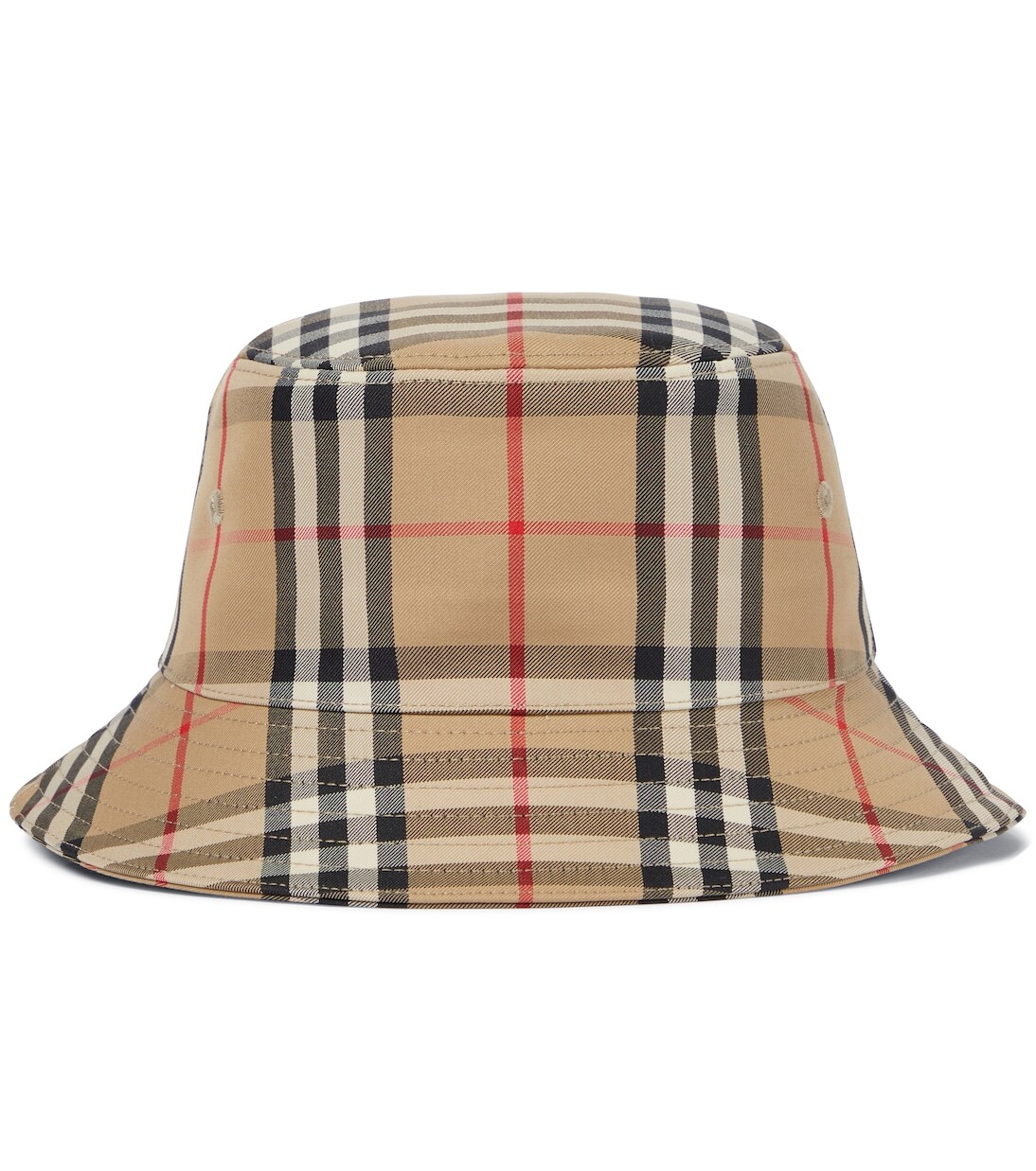 

Панама в клетку vintage check Burberry Kids, бежевый