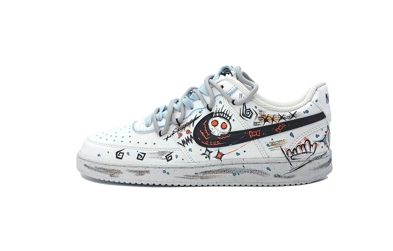 

Мужские кроссовки для скейтбординга Nike Court Vision 1, White