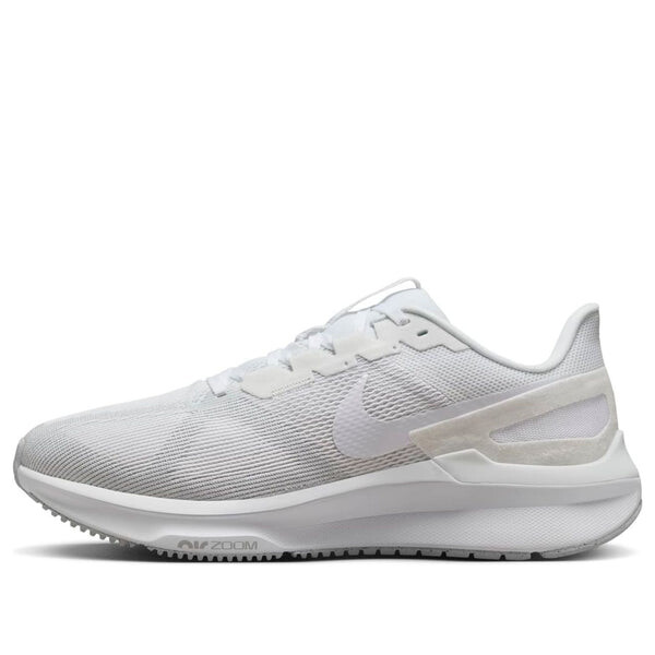 

Кроссовки air zoom structure 25 wide 'white pure platinum' Nike, белый