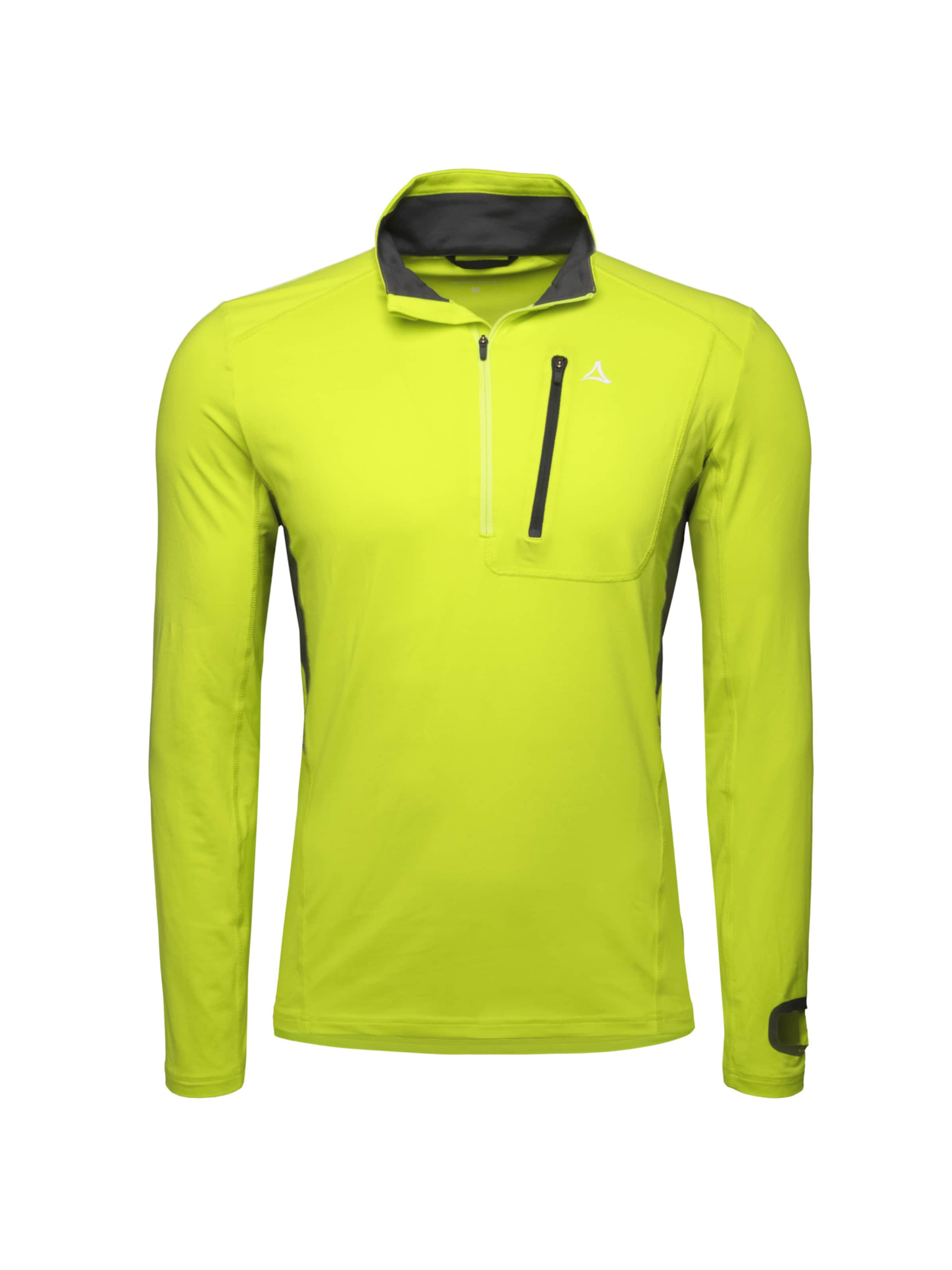 

Schöffel Футболка для спорта 'Berwang' в неоново-желтом цвете