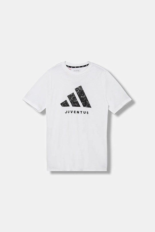 

Детская хлопковая футболка JUVENTUS Adidas Performance, белый