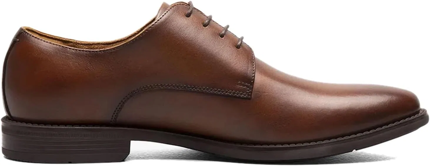 Мужские оксфордские туфли Florsheim Santucci с гладкой передней частью, коньячный — фото 3