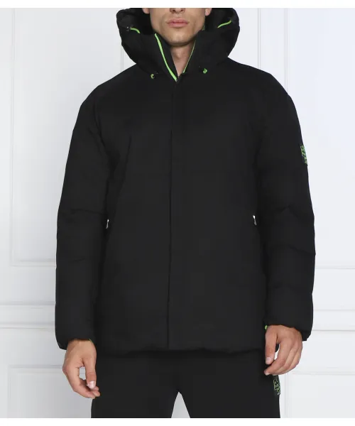 

Пуховик j_arlborg Regular fit Boss Green, черный