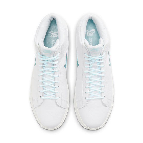 Кроссовки zoom blazer mid premium sb Nike, белый — фото 4