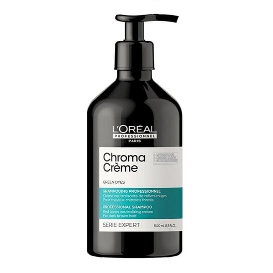 

Шампунь 500мл L'Oréal Professionnel Loreal Chroma Creme Green, Серый, Шампунь 500мл L'Oréal Professionnel Loreal Chroma Creme Green