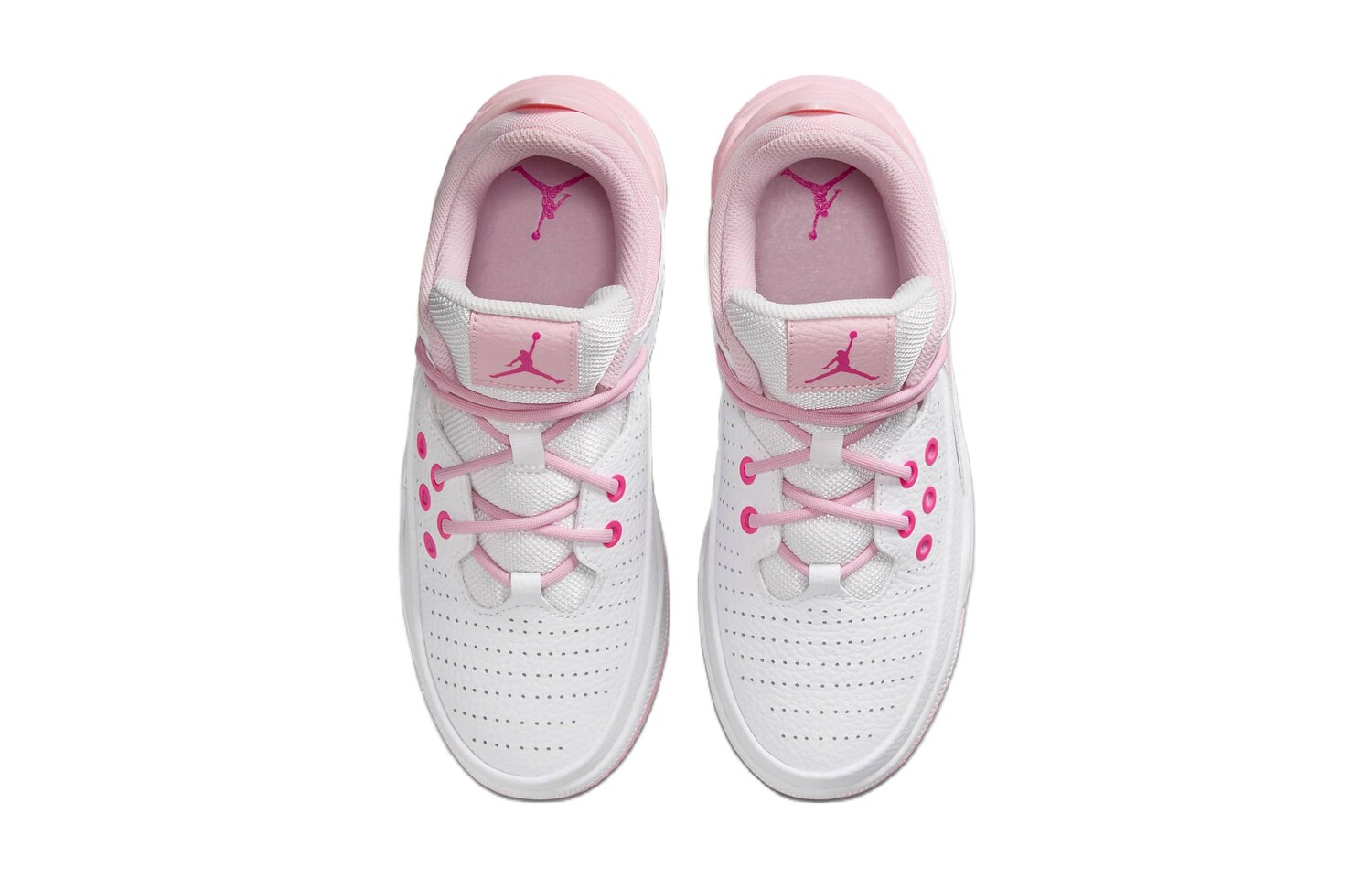 Баскетбольные кроссовки Max Aura 5 Kids GS Jordan, белый — фото 4