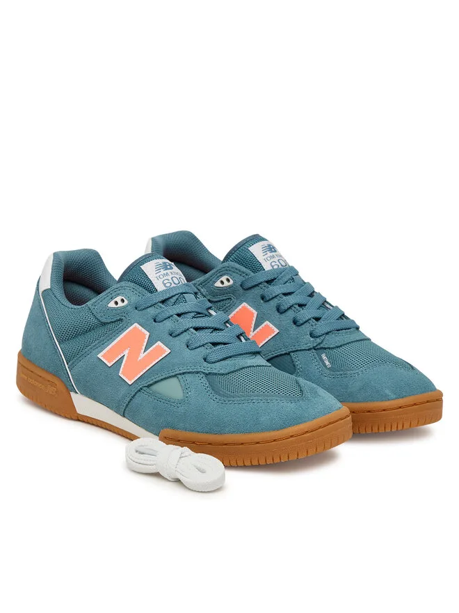 Кроссовки New Balance x Tom Knox UN600SWO синие — фото 2