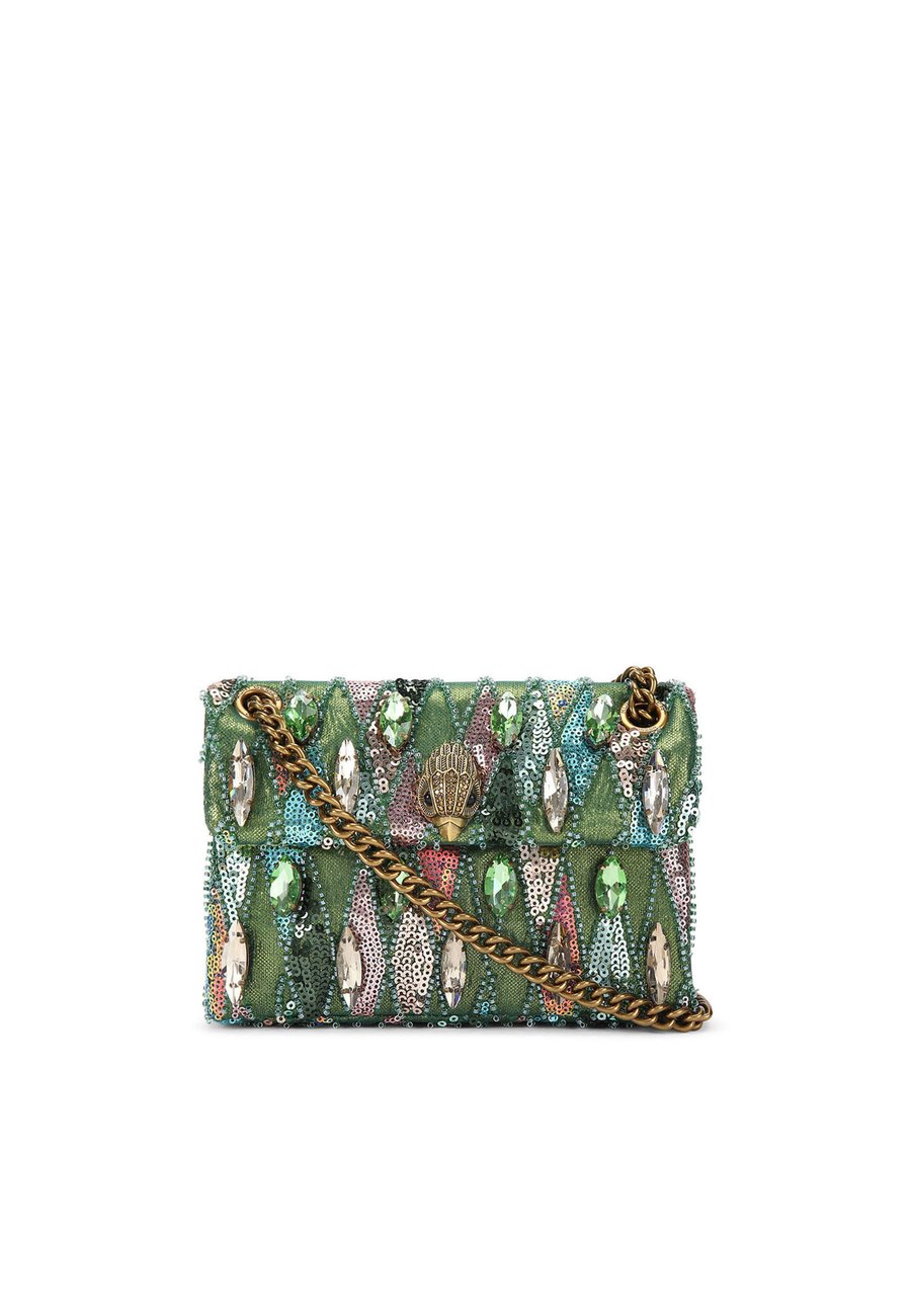 

Сумка кросс-боди Kurt Geiger London SEQUIN MINI KENSINGTON, Green Comb/Green