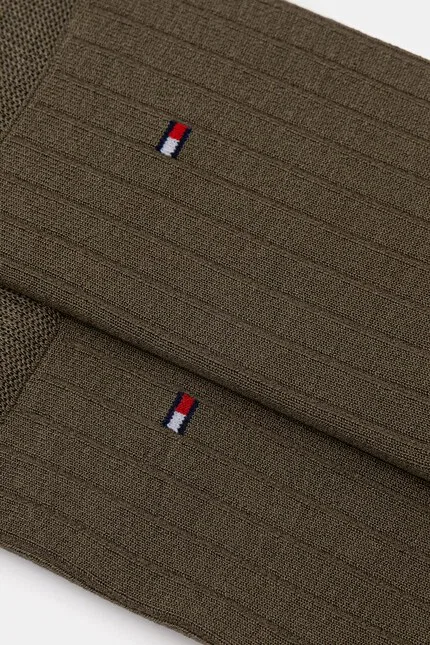 Носки длинные зеленые, Tommy Hilfiger — фото 2